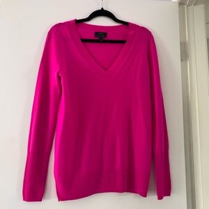 J. Crew Pink Italian Cashmere Sweater Small
